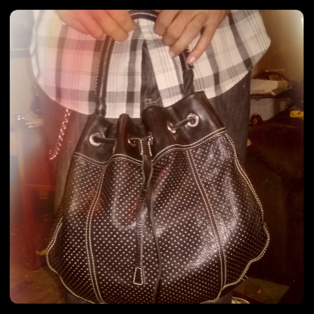 Authentic black prada purse with authentisity card